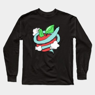 Apple Snake Long Sleeve T-Shirt